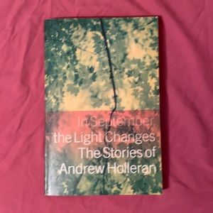 Book by Andrew holleran in September, the light changes,